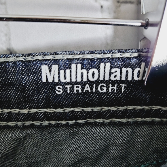 MEK | Mulholland straight leg embellished pocket jeans - Picture 8 of 12